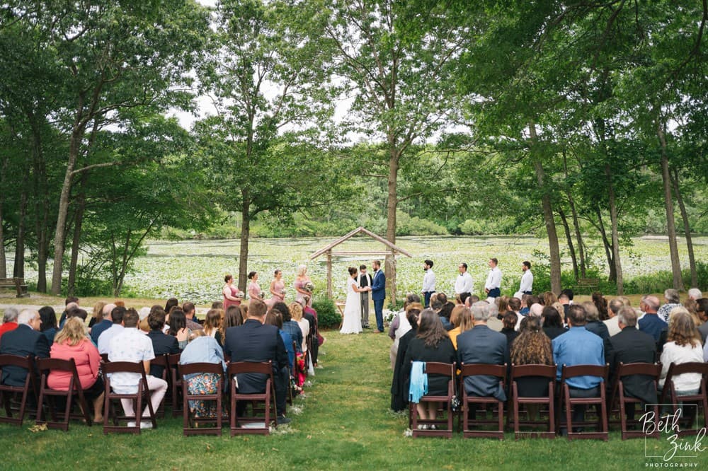 Molly + Steven's Wedding at Peconic River Herb Farm — photograph 61 of 179