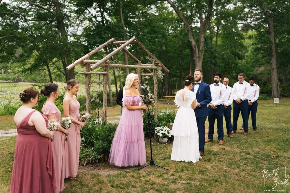 Molly + Steven's Wedding at Peconic River Herb Farm — photograph 63 of 179