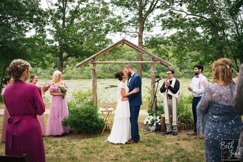 Molly + Steven's Wedding at Peconic River Herb Farm — photograph 67 of 179