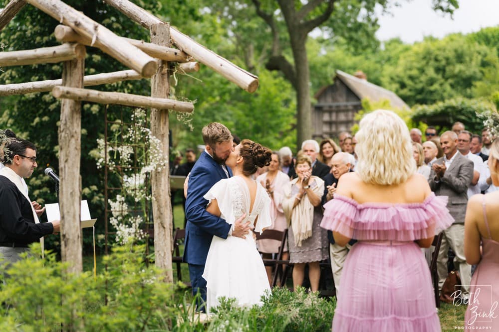 Molly + Steven's Wedding at Peconic River Herb Farm — photograph 68 of 179