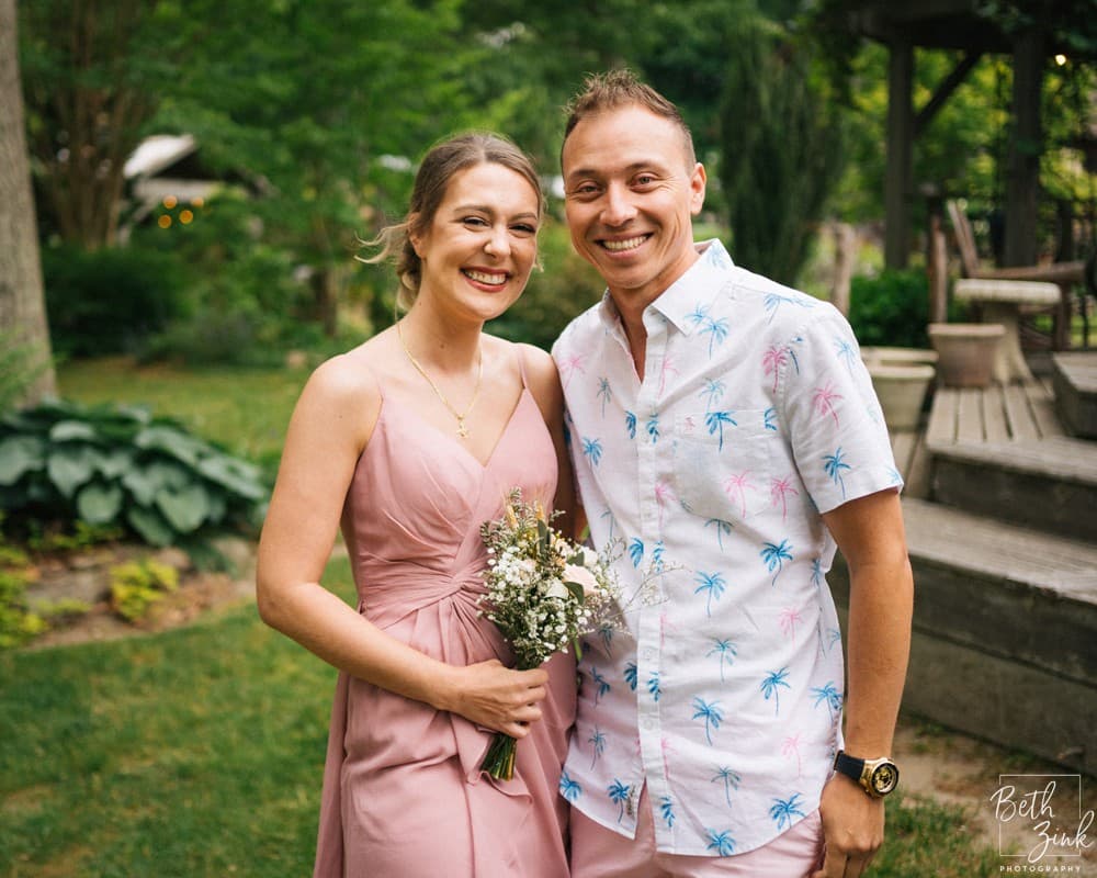 Molly + Steven's Wedding at Peconic River Herb Farm — photograph 86 of 179