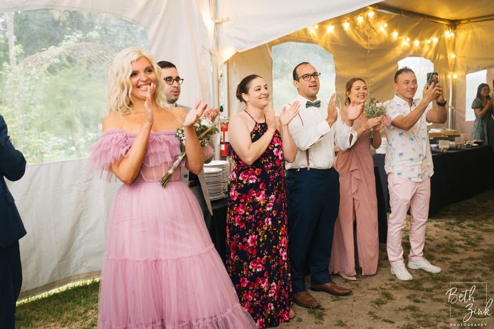 Molly + Steven's Wedding at Peconic River Herb Farm — photograph 105 of 179