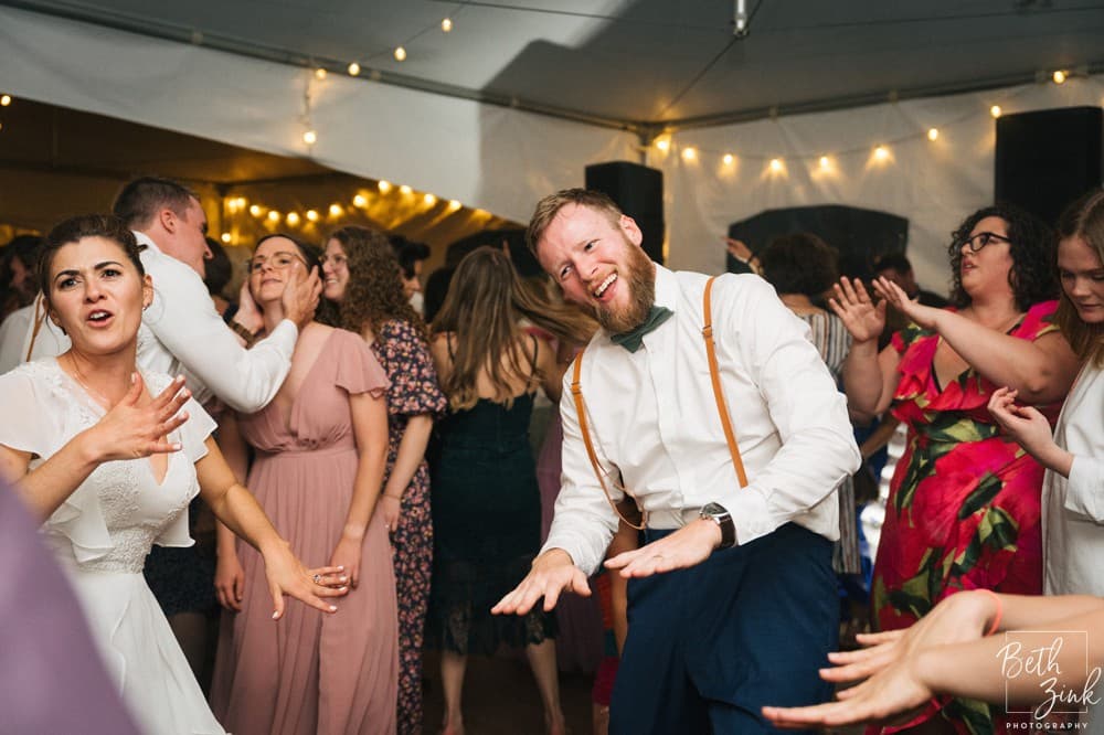 Molly + Steven's Wedding at Peconic River Herb Farm — photograph 154 of 179