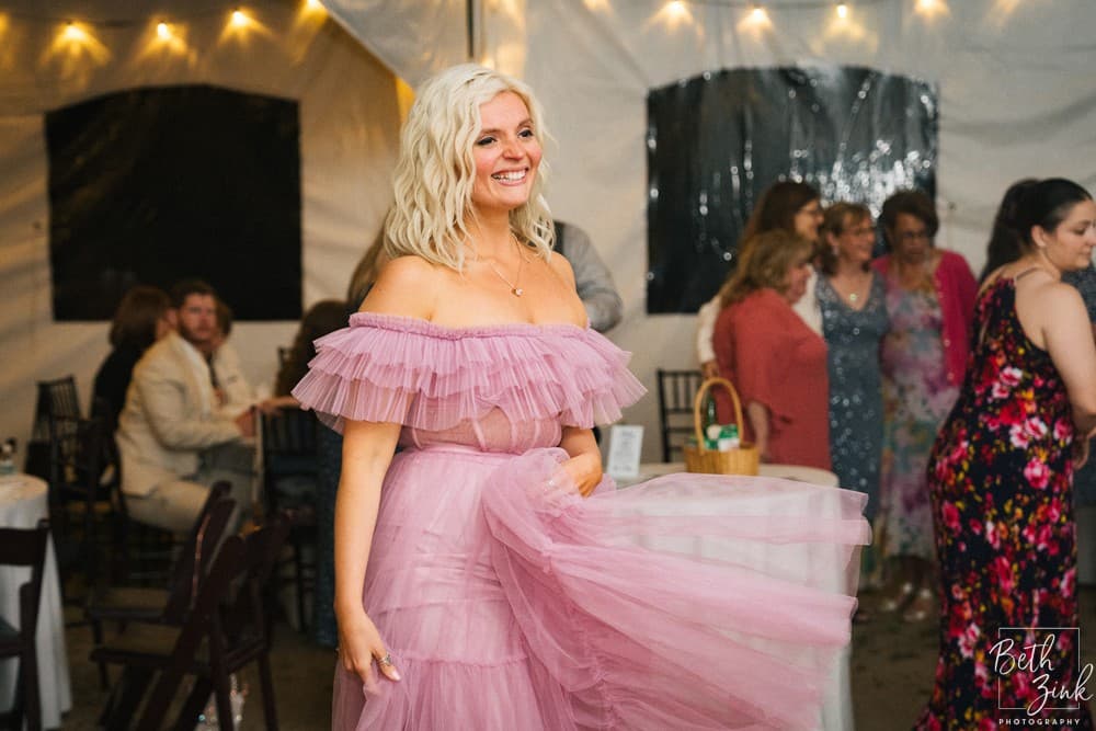 Molly + Steven's Wedding at Peconic River Herb Farm — photograph 171 of 179