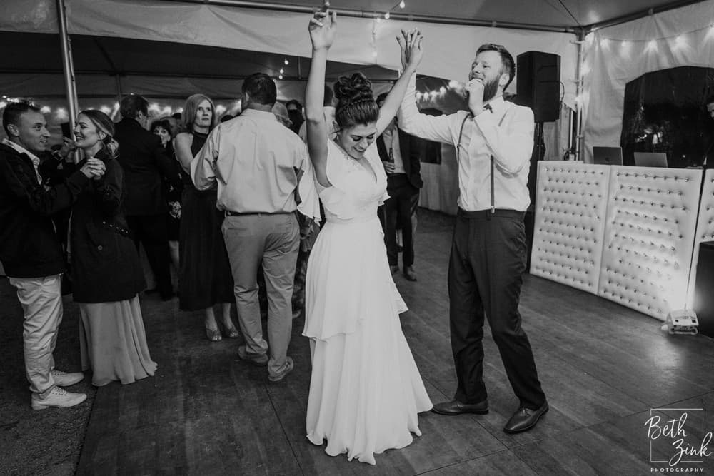Molly + Steven's Wedding at Peconic River Herb Farm — photograph 174 of 179