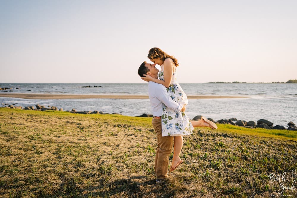Sarah + Kevin Engagement Clinton Connecticut