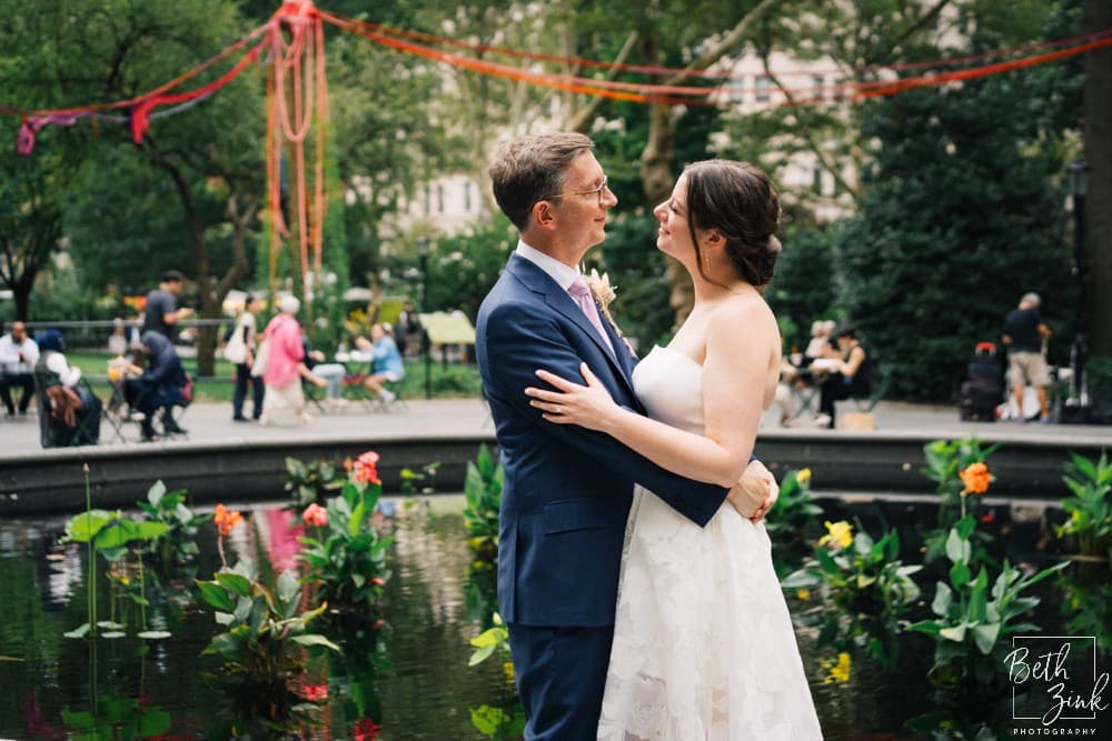 Joanna + Chip’s Wedding Madison Square Park