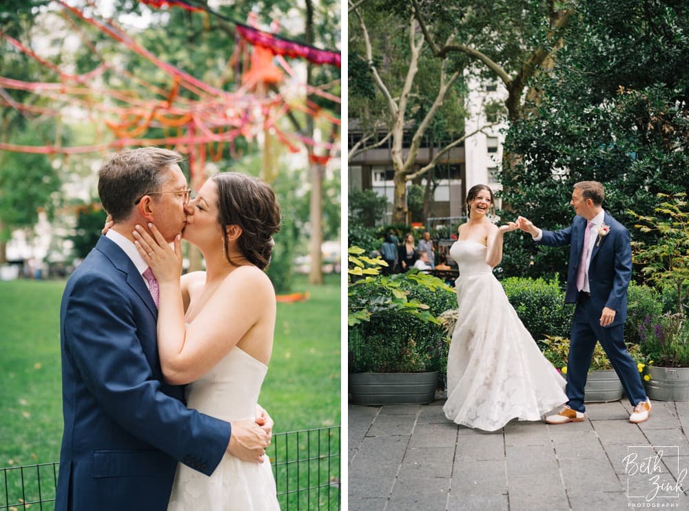 Joanna + Chip's Wedding at Madison Square Park — photograph 2 of 143