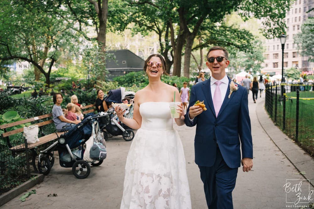 Joanna + Chip's Wedding at Madison Square Park — photograph 3 of 143