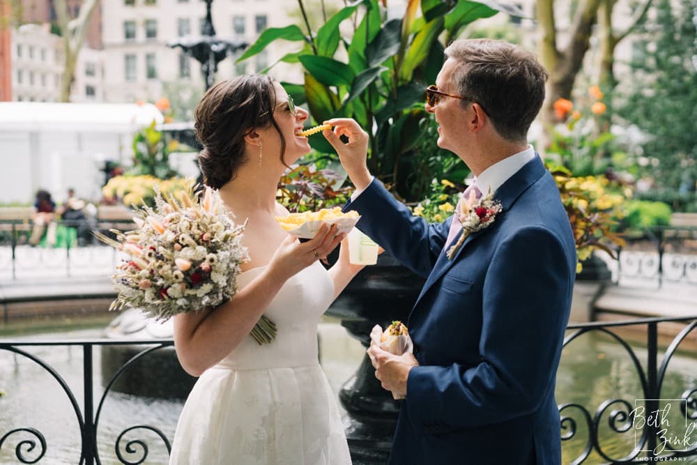 Joanna + Chip's Wedding at Madison Square Park — photograph 24 of 143