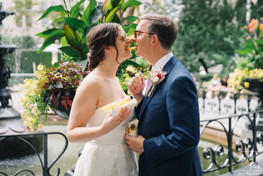 Joanna + Chip's Wedding at Madison Square Park — photograph 26 of 143