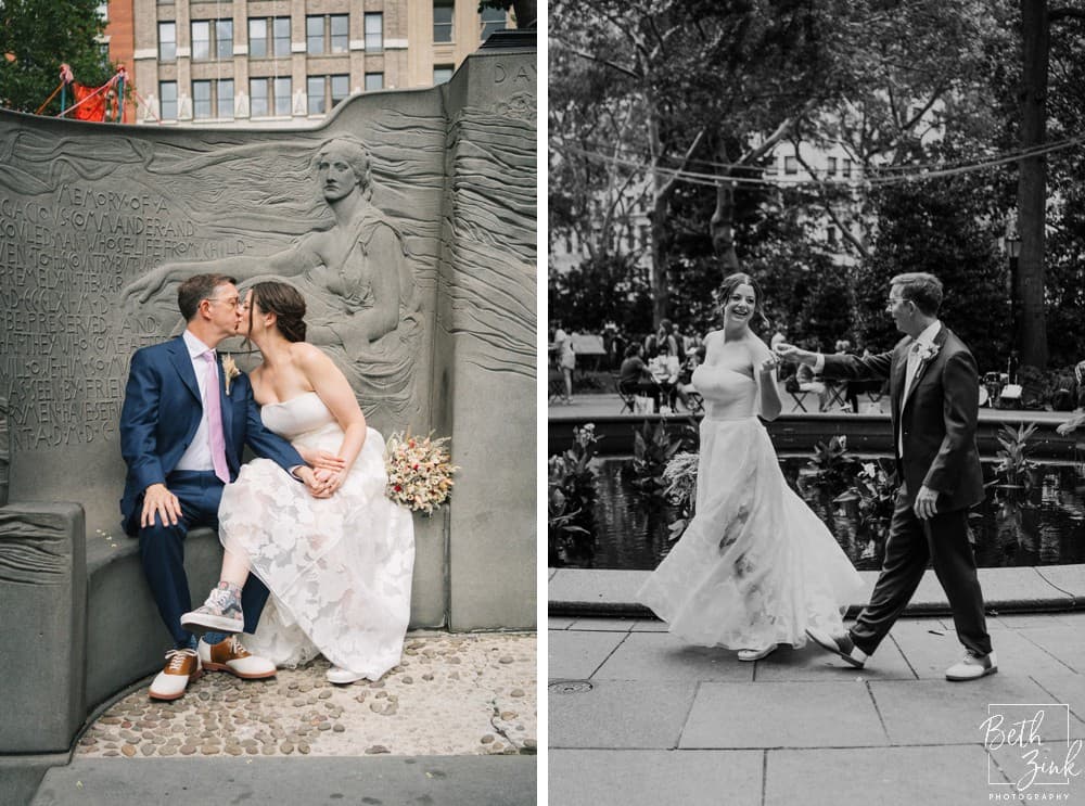 Joanna + Chip's Wedding at Madison Square Park — photograph 31 of 143