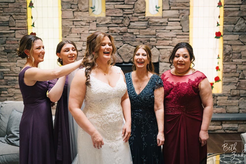 Nicole + Ed's Wedding at Flowerfield Celebrations — photograph 7 of 126