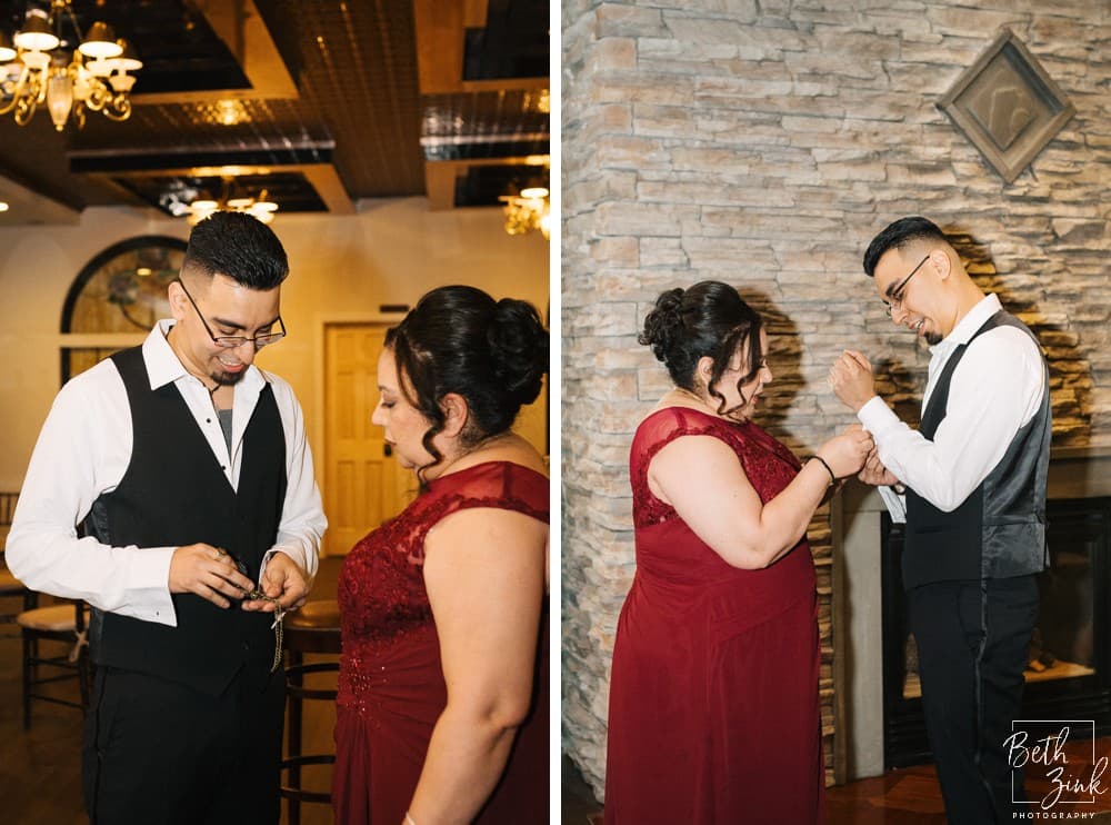 Nicole + Ed's Wedding at Flowerfield Celebrations — photograph 10 of 126