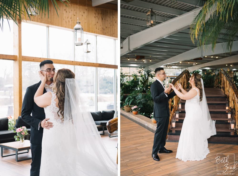 Nicole + Ed's Wedding at Flowerfield Celebrations — photograph 14 of 126
