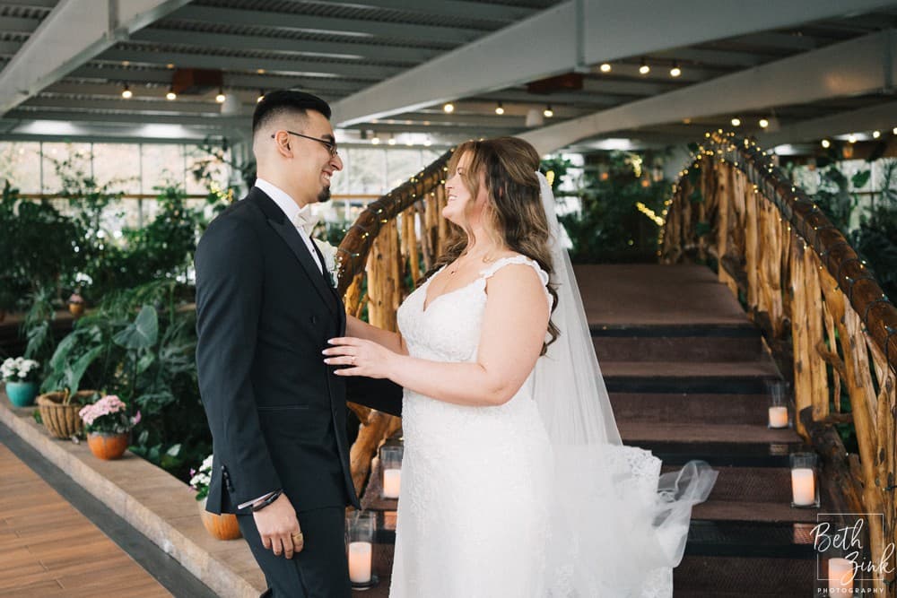 Nicole + Ed's Wedding at Flowerfield Celebrations — photograph 15 of 126