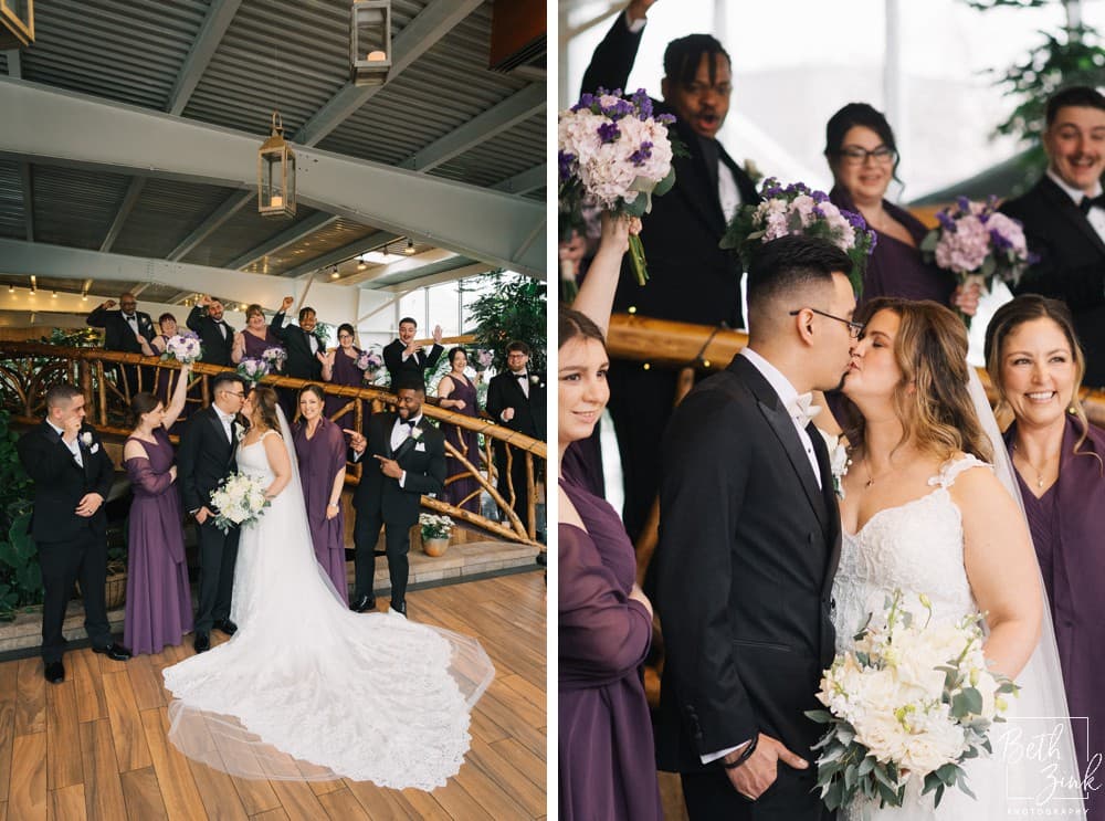 Nicole + Ed's Wedding at Flowerfield Celebrations — photograph 34 of 126