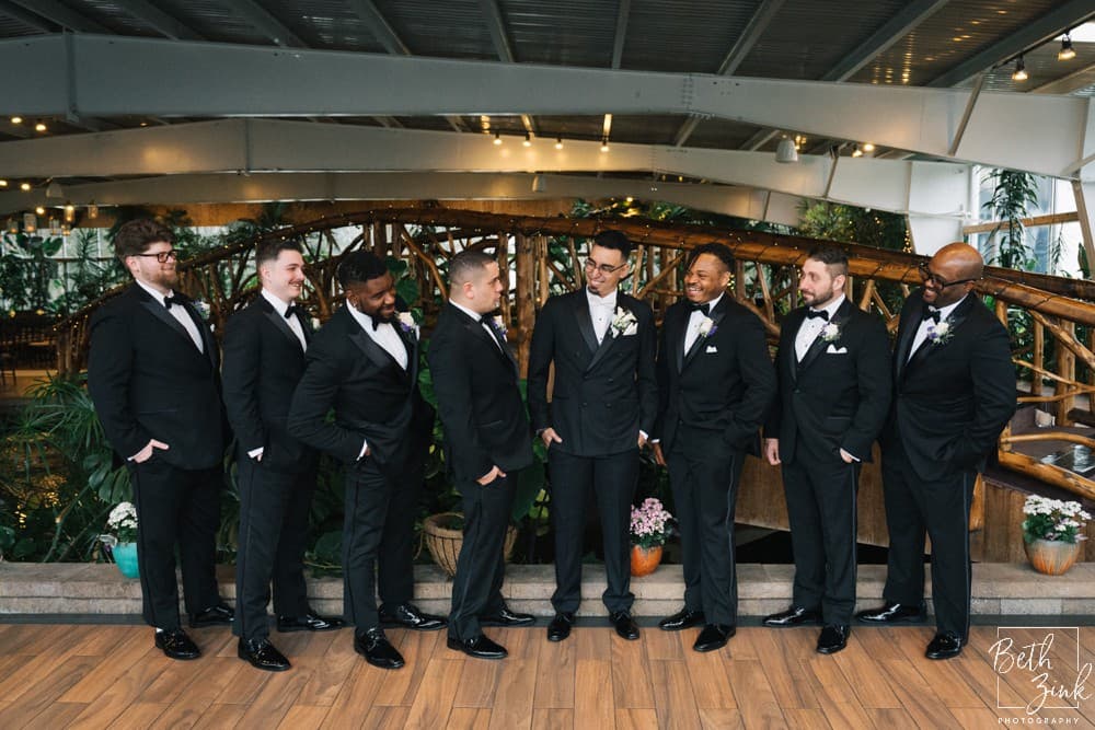 Nicole + Ed's Wedding at Flowerfield Celebrations — photograph 37 of 126