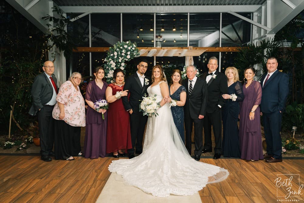 Nicole + Ed's Wedding at Flowerfield Celebrations — photograph 40 of 126