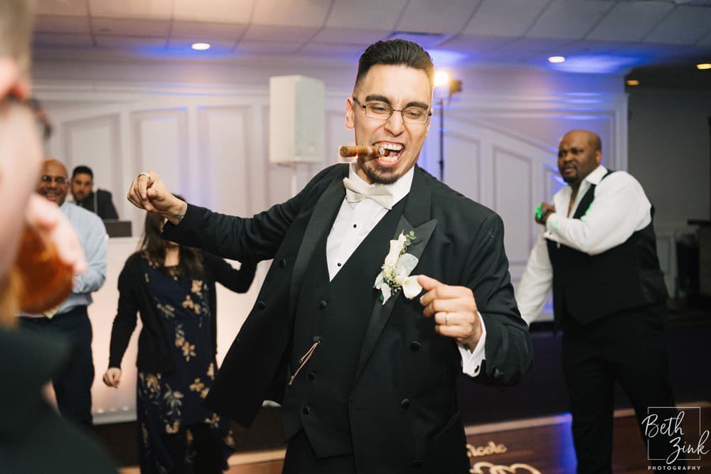 Nicole + Ed's Wedding at Flowerfield Celebrations — photograph 121 of 126