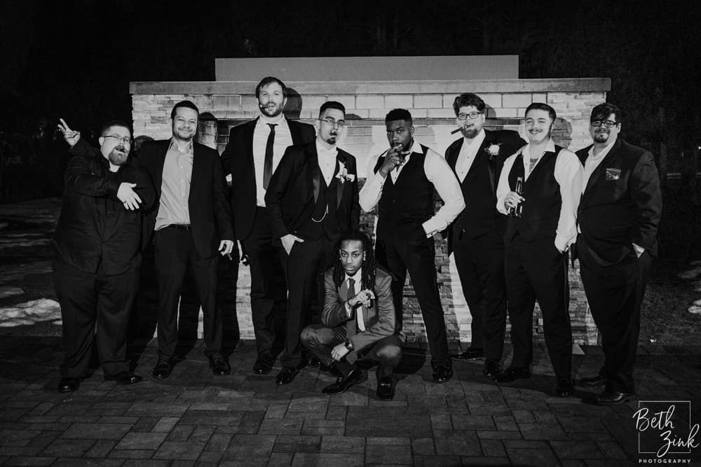 Nicole + Ed's Wedding at Flowerfield Celebrations — photograph 123 of 126