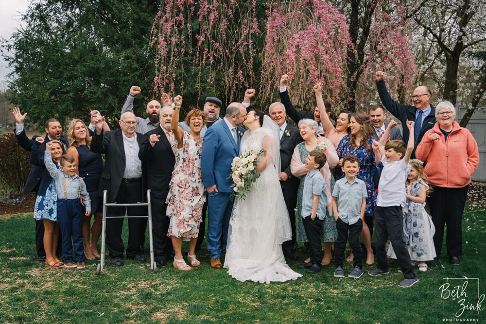 Emily + Mike's Wedding at Crabtree's Kittle House — photograph 40 of 55