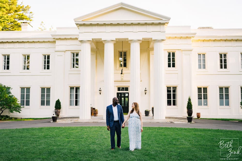 Alanna + Wes’ Engagement Wadsworth Mansion