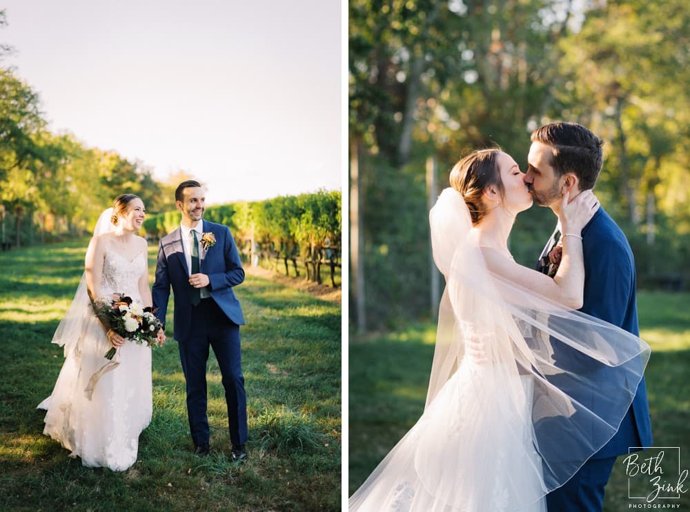 Jennifer + Evan's Wedding at Duck Walk Vineyards — photograph 2 of 187