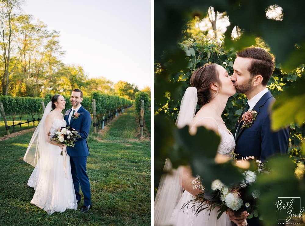 Jennifer + Evan's Wedding at Duck Walk Vineyards — photograph 19 of 187