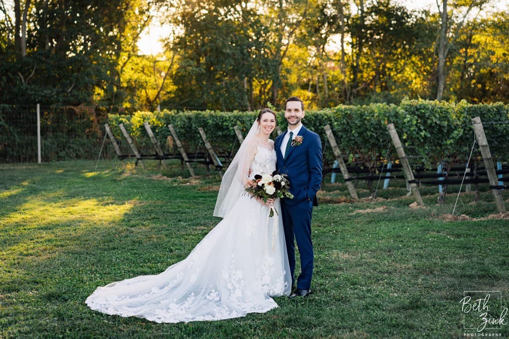 Jennifer + Evan's Wedding at Duck Walk Vineyards — photograph 20 of 187