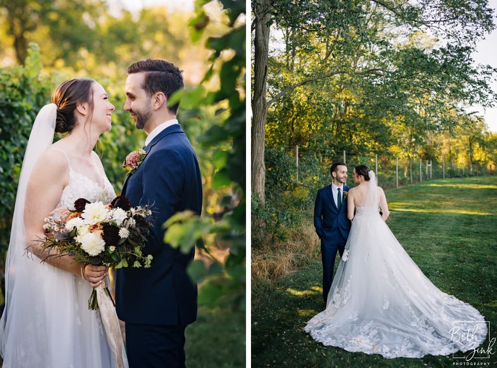 Jennifer + Evan's Wedding at Duck Walk Vineyards — photograph 31 of 187