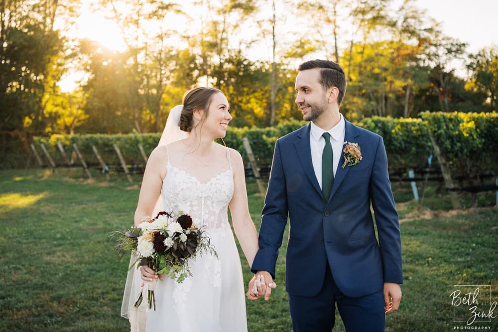Jennifer + Evan's Wedding at Duck Walk Vineyards — photograph 40 of 187
