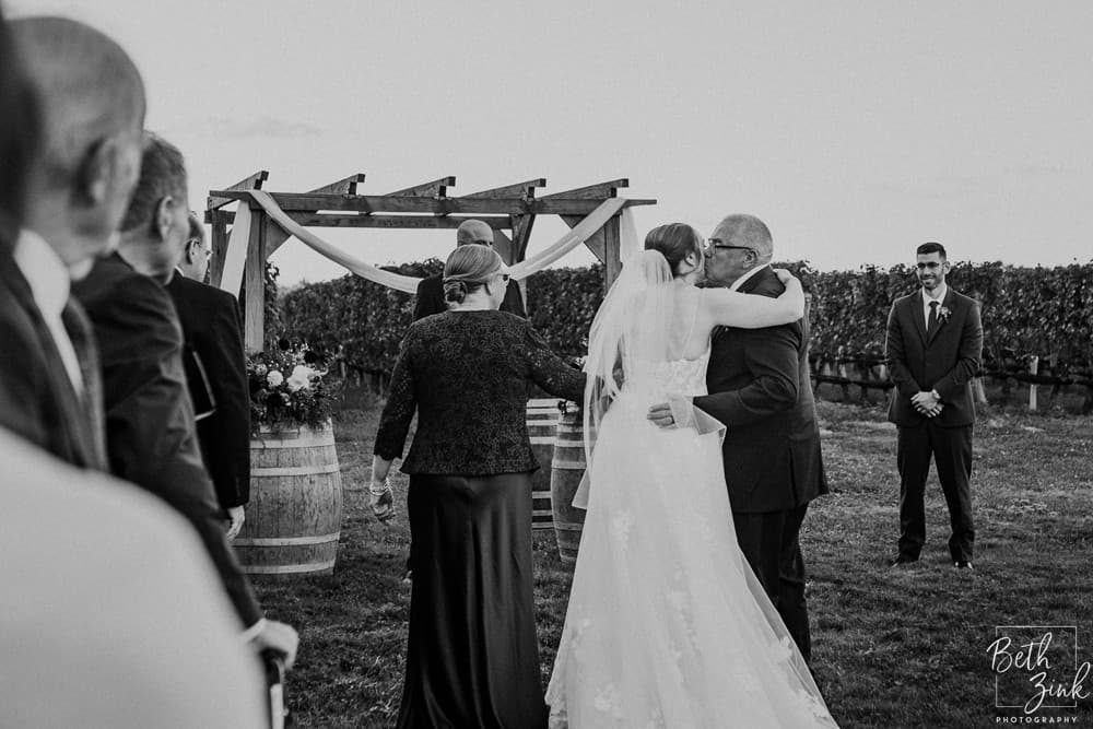 Jennifer + Evan's Wedding at Duck Walk Vineyards — photograph 52 of 187