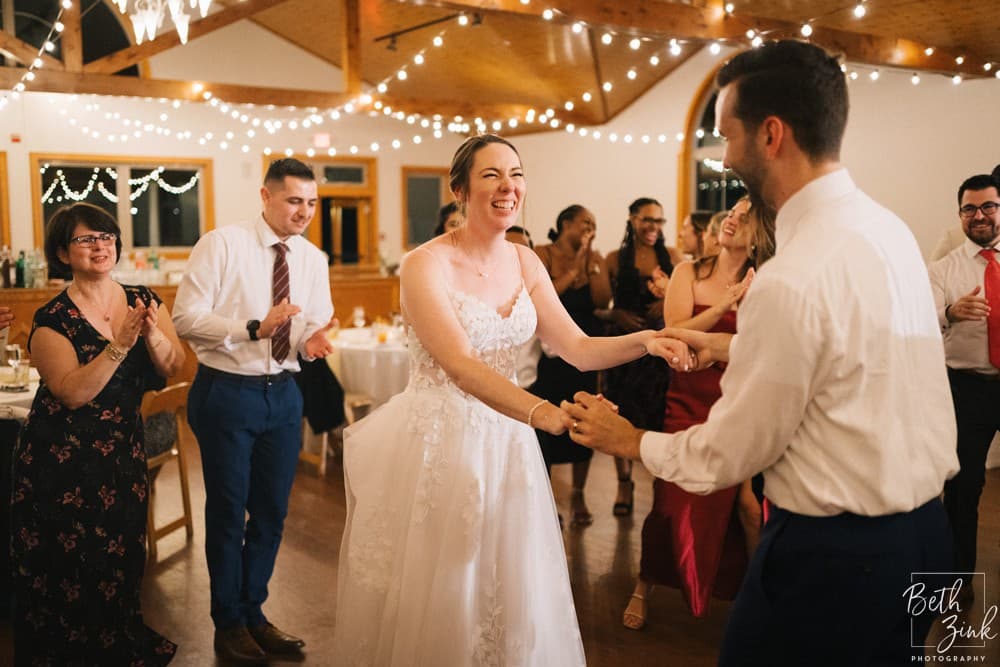 Jennifer + Evan's Wedding at Duck Walk Vineyards — photograph 156 of 187