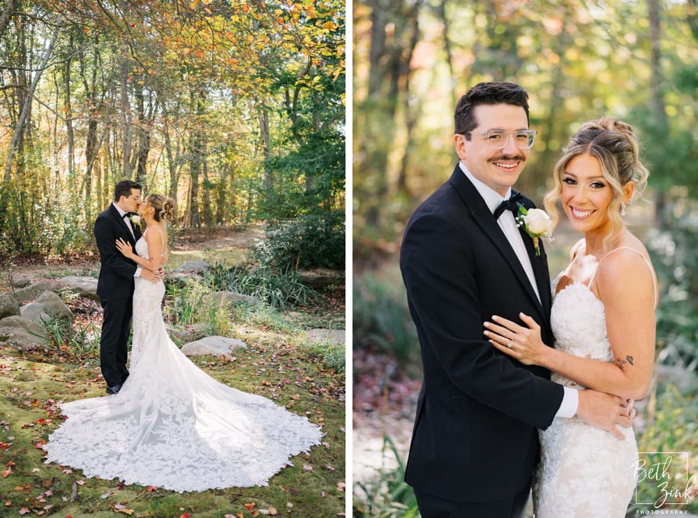 Danielle + Evan's Wedding at Peconic River Herb Farm — photograph 34 of 179