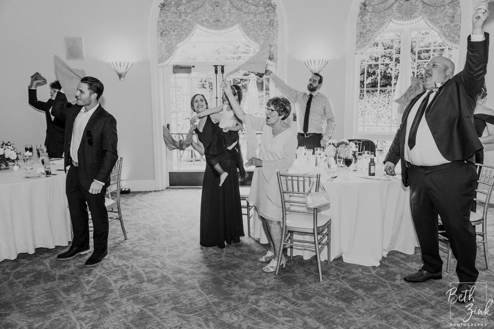 Alanna + Wes' Wedding at Great River Golf Club — photograph 66 of 120