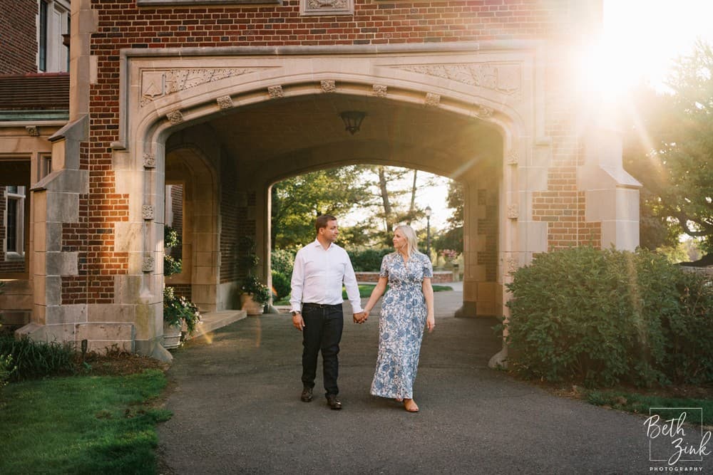 Izabela + Philip’s Engagement Waveny Park