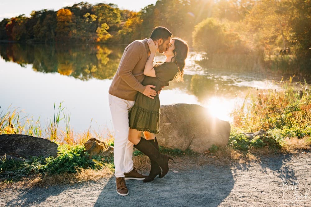 Alyssa + John’s Engagement Rockefeller State Park Preserve